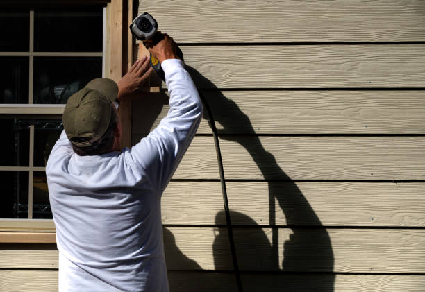 Storm Damage Siding Repair in Central High, OK